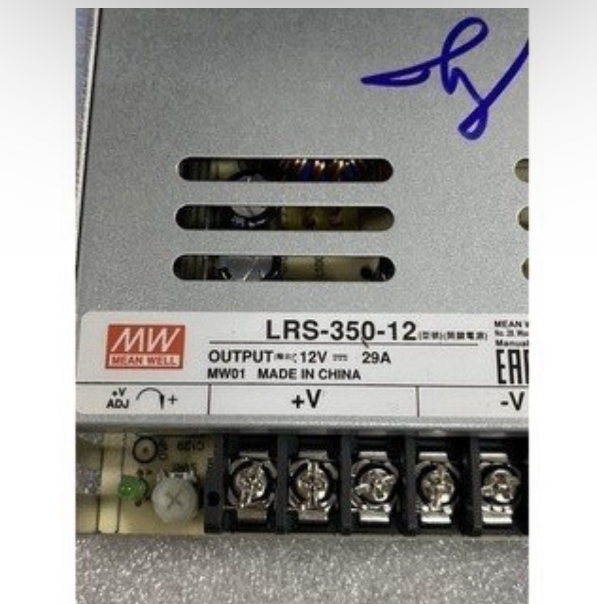 Nguồn MEAN WELL 12V 29A