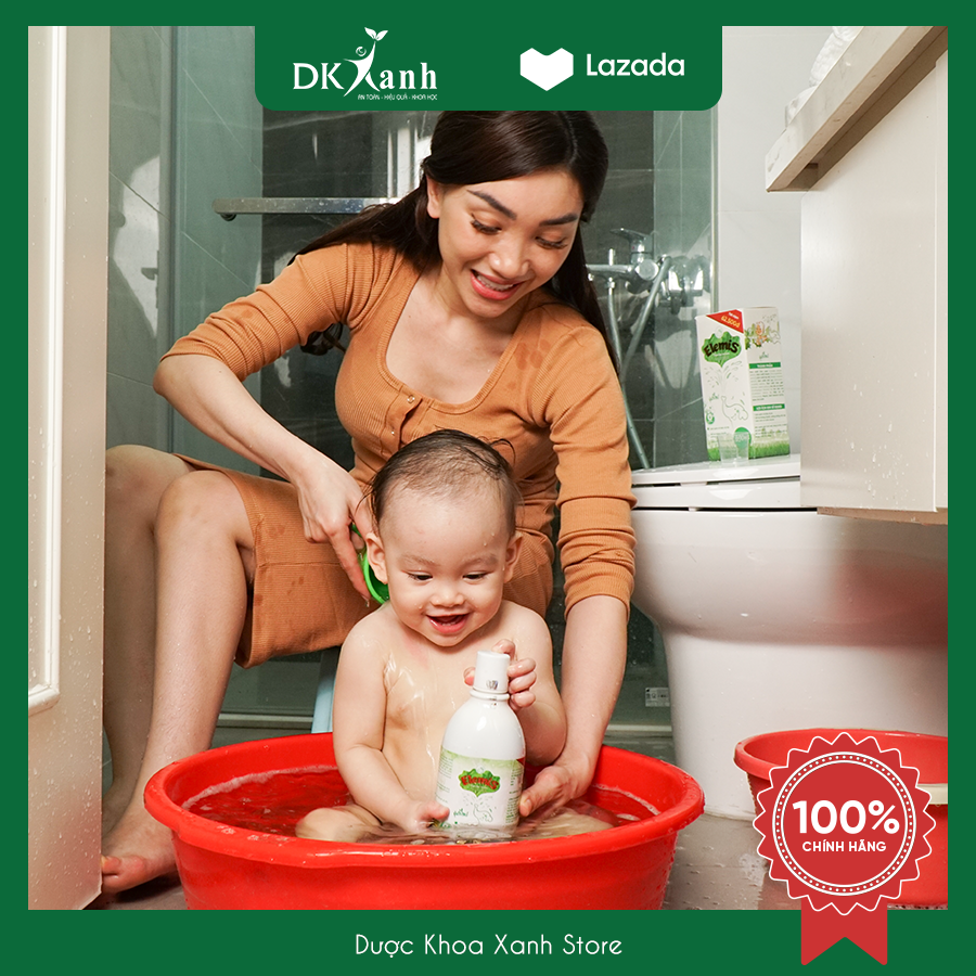 Combo 2 nước tắm bé Elemis 500ml