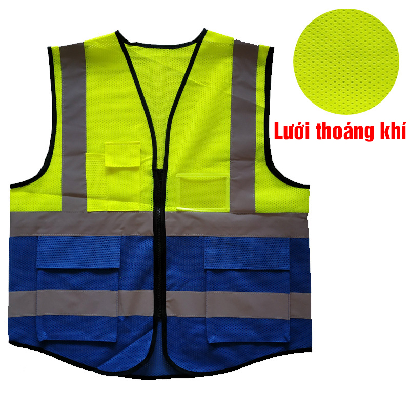 Áo phản quang bảo hộ công trình giá rẻ