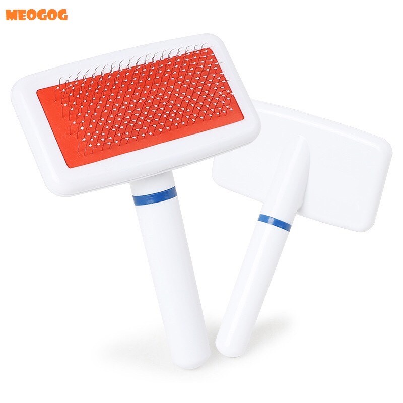 Lược chải lông rụng cho chó mèo - Lược gỡ rối cho thú cưng. MEOGOG