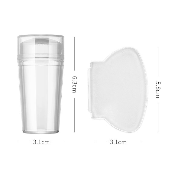 Con dấu in móng tay silicon