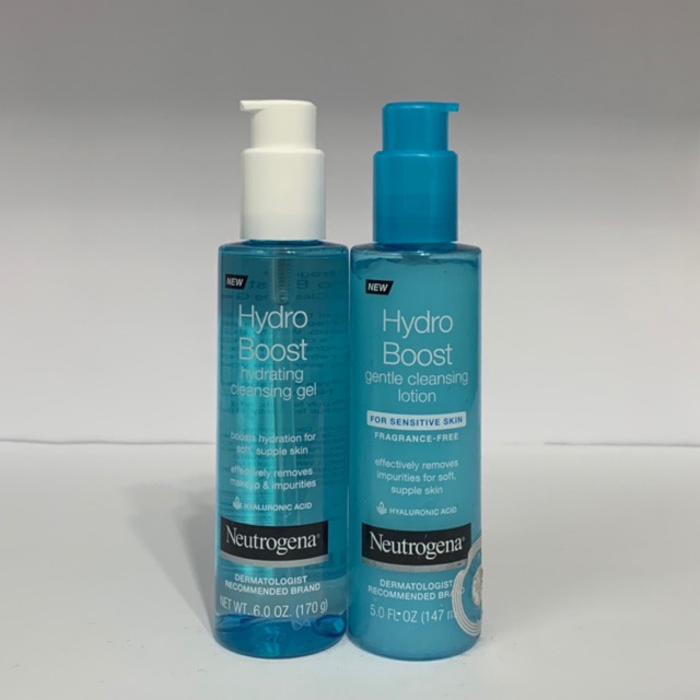 Sữa rửa mặt Neutrogena Hydro Boost Hydrating Cleansing gel 170g