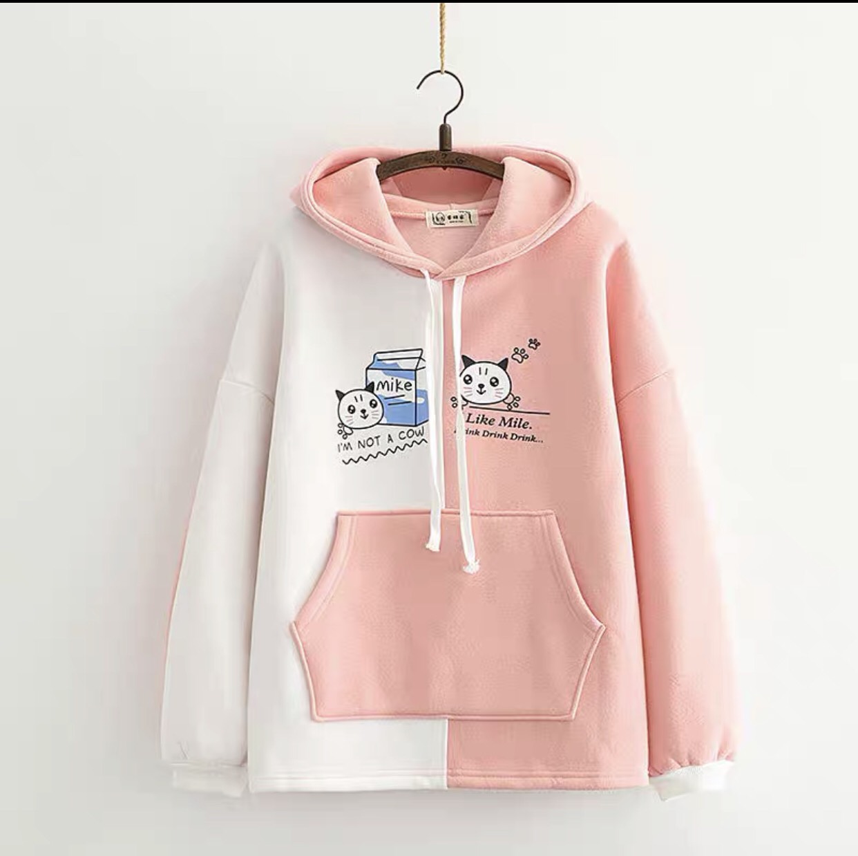 Áo Hoodie Nữ Mẫu Mèo Hoàng Thượng Cool Xinh - Chất Nỉ 2 Lớp Bên Trong Lót Bông Ấm Thời Trang TTSHOP