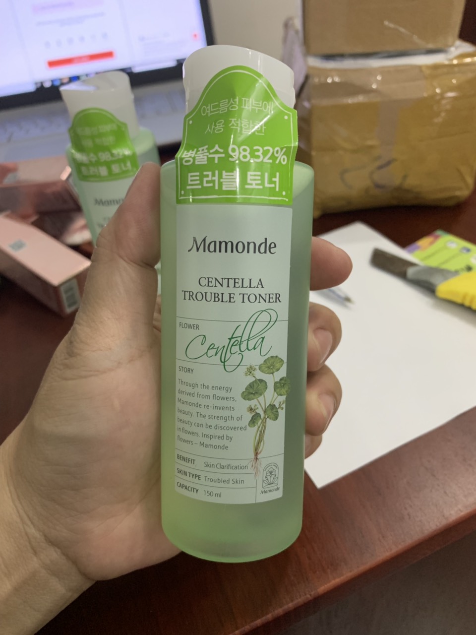 [HCM]Nước hoa hồng Rose Mamonde 150ml