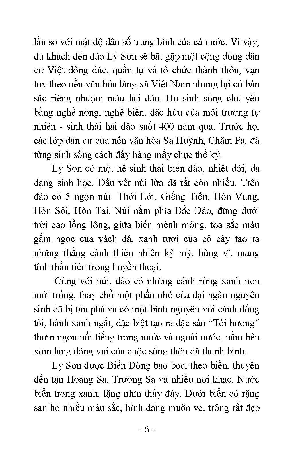 Lý Sơn - Đảo Du Lịch Lý Tưởng