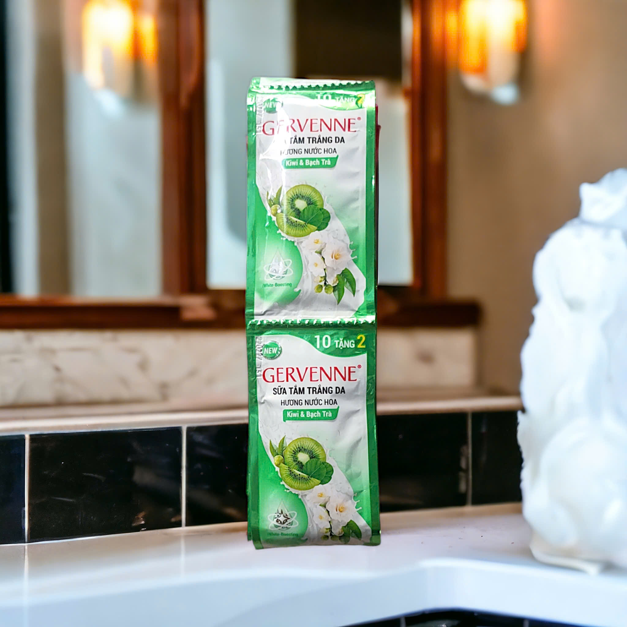Combo 10 gói dùng thử sữa tắm Gervenne.