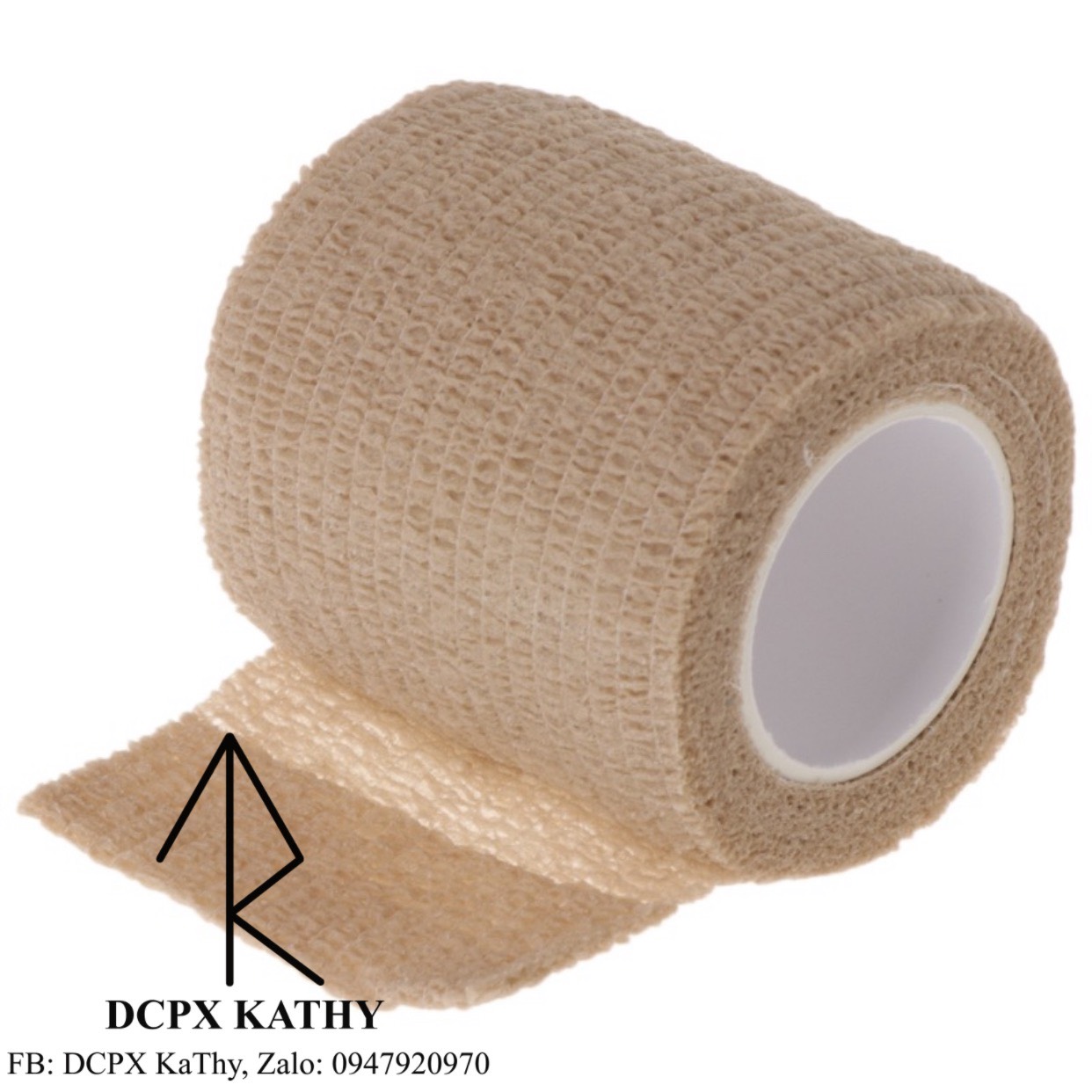 Cuộn vải bọc máy (len cuốn máy) phun xăm