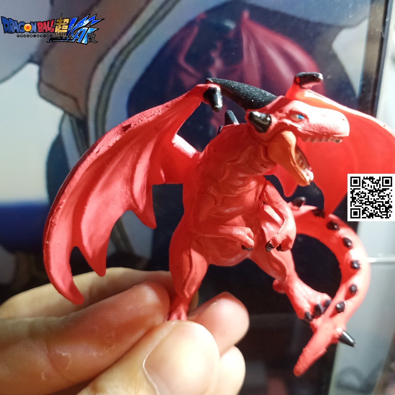 Mô hình khủng long đỏ goku từng cưởi Anime dragon ball 7 viên ngọc rồng 1795F