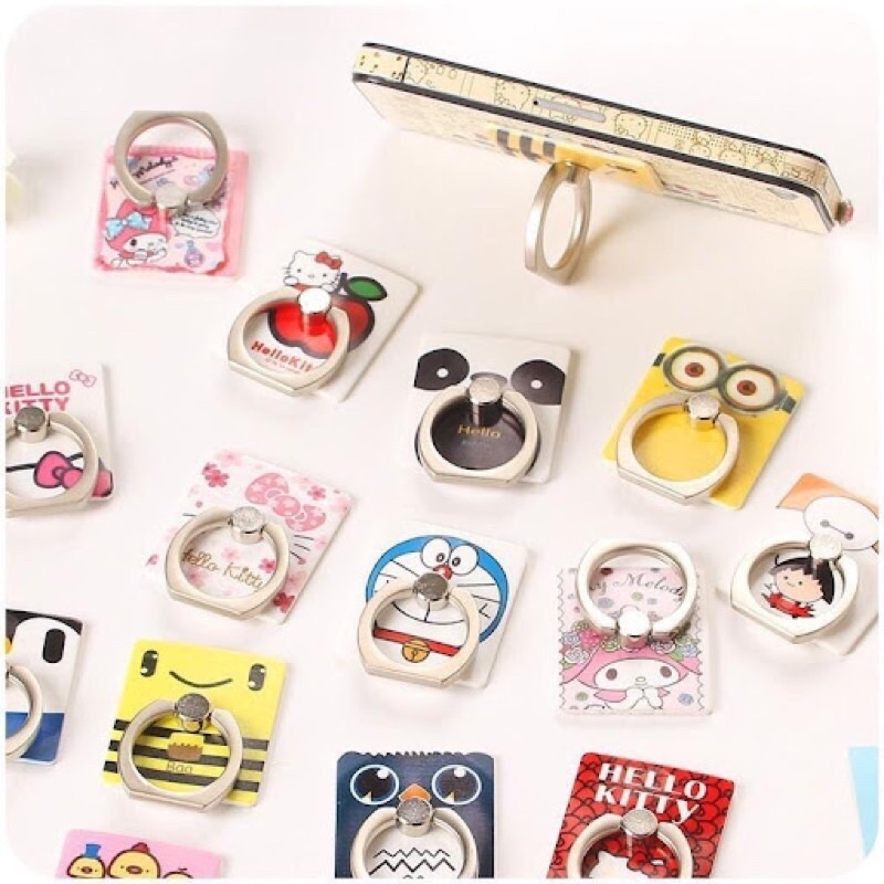 Giá đỡ điện thoại Iring - Ring nhẫn hình cute