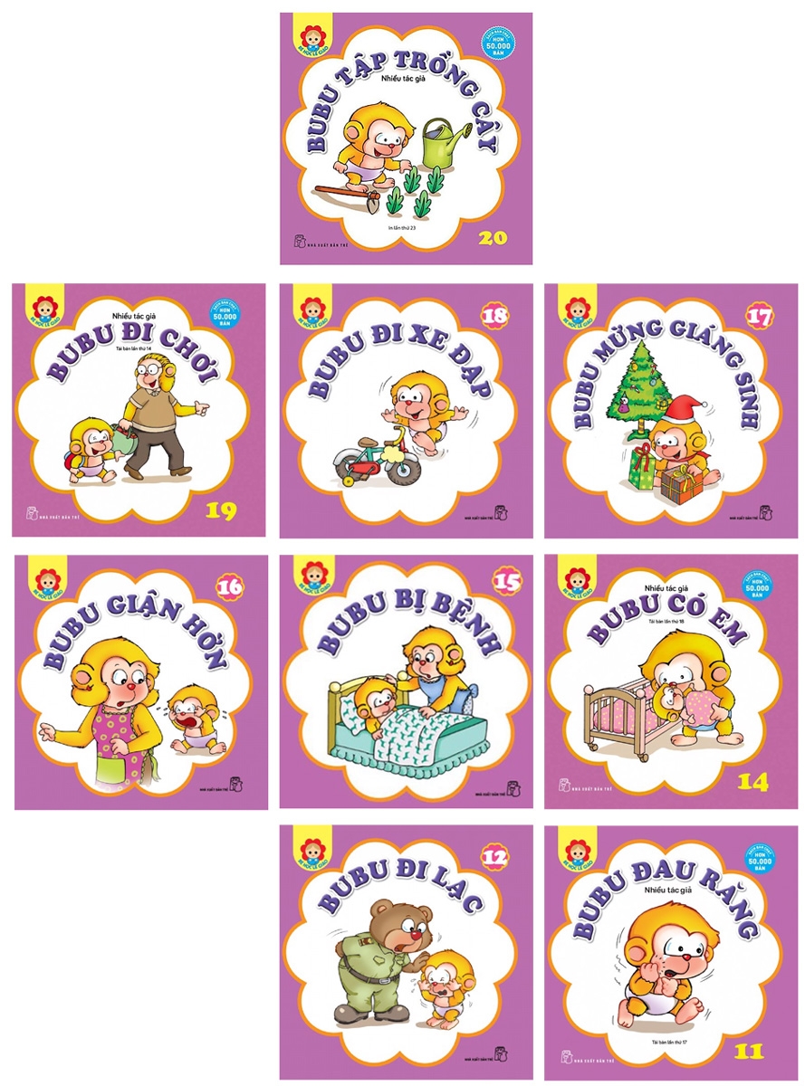 Fahasa - Bộ Sách Bubu - Bé Học Lễ Giáo (Trọn Bộ Tập 1 - 60)