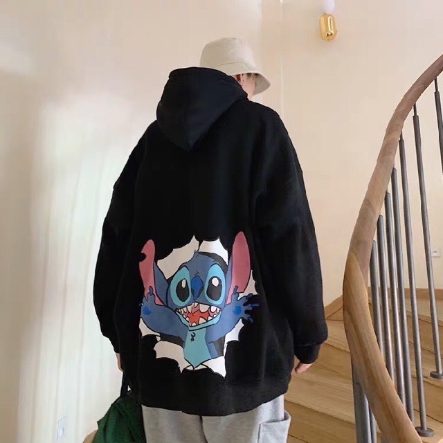 Áo hoodie nam nữ có bigsize đến hơn 100kg sti.ch vải nỉ bông dày dặn