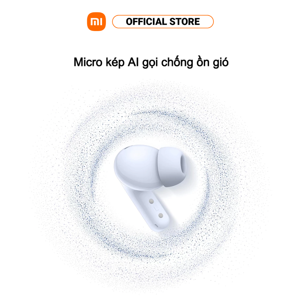 Tai nghe Bluetooth Redmi Buds 5 | Giảm tiếng ồn AI tới 46dB | Thời lượng pin 10h | kết nối thiết bị kép