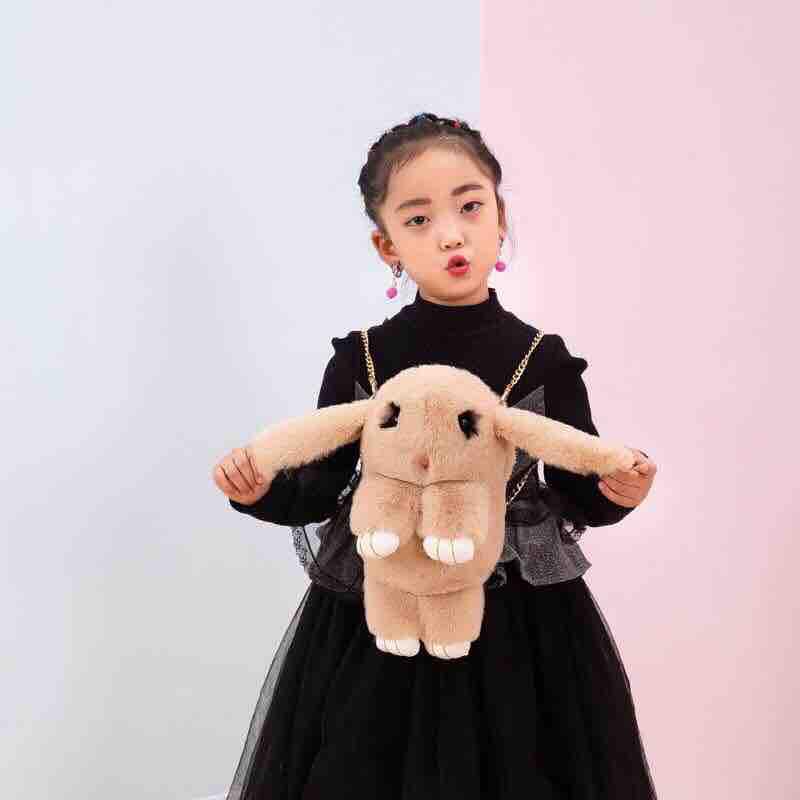 TÚI THỎ BÔNG ĐEO CHÉO SIÊU XINH