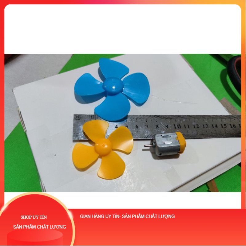combo 1 mô tơ siêu tốc độ + 2 cánh quạt