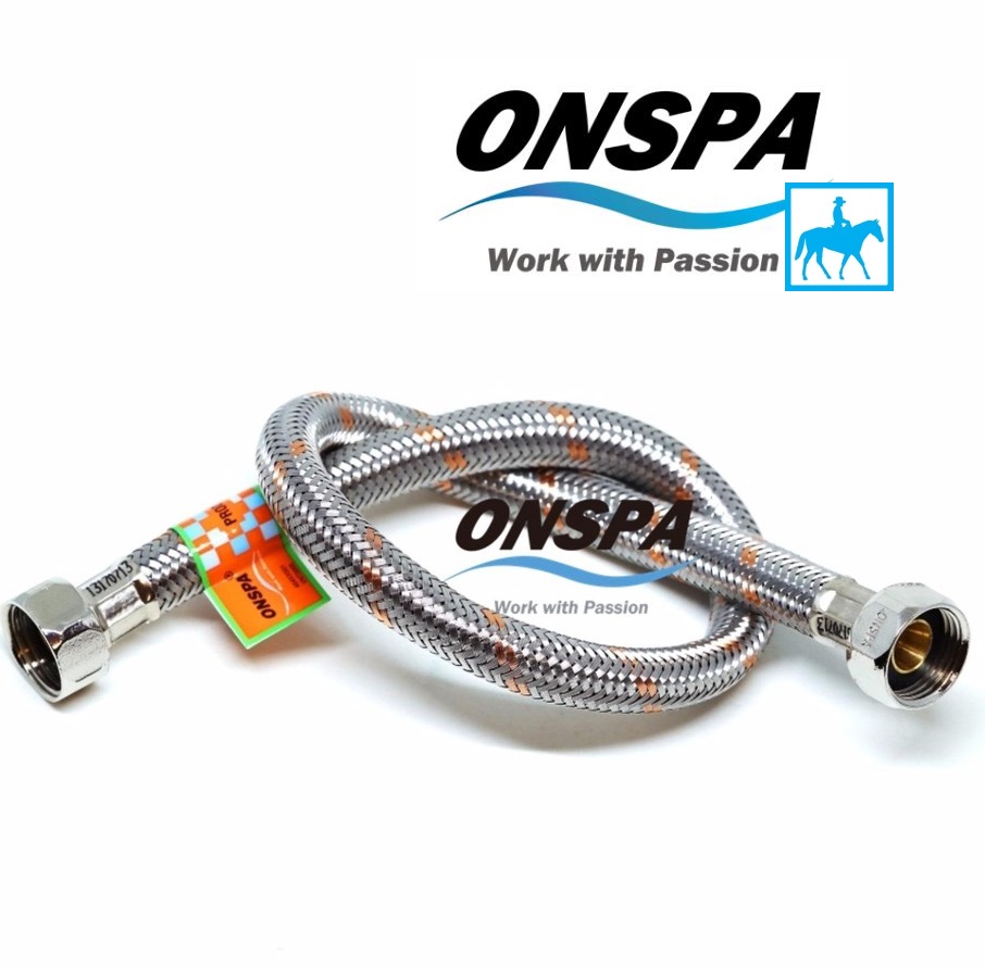 Dây cấp nước dây dẫn nước 1.2 mét inox 304 Onspa