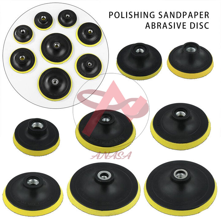 Đĩa Đánh Bóng Tự Dính 4 Inch Lỗ Đĩa 10mm