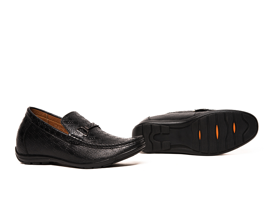 [ 6CM ] Giày Độn Nam T&TRA T83 Đen sọc