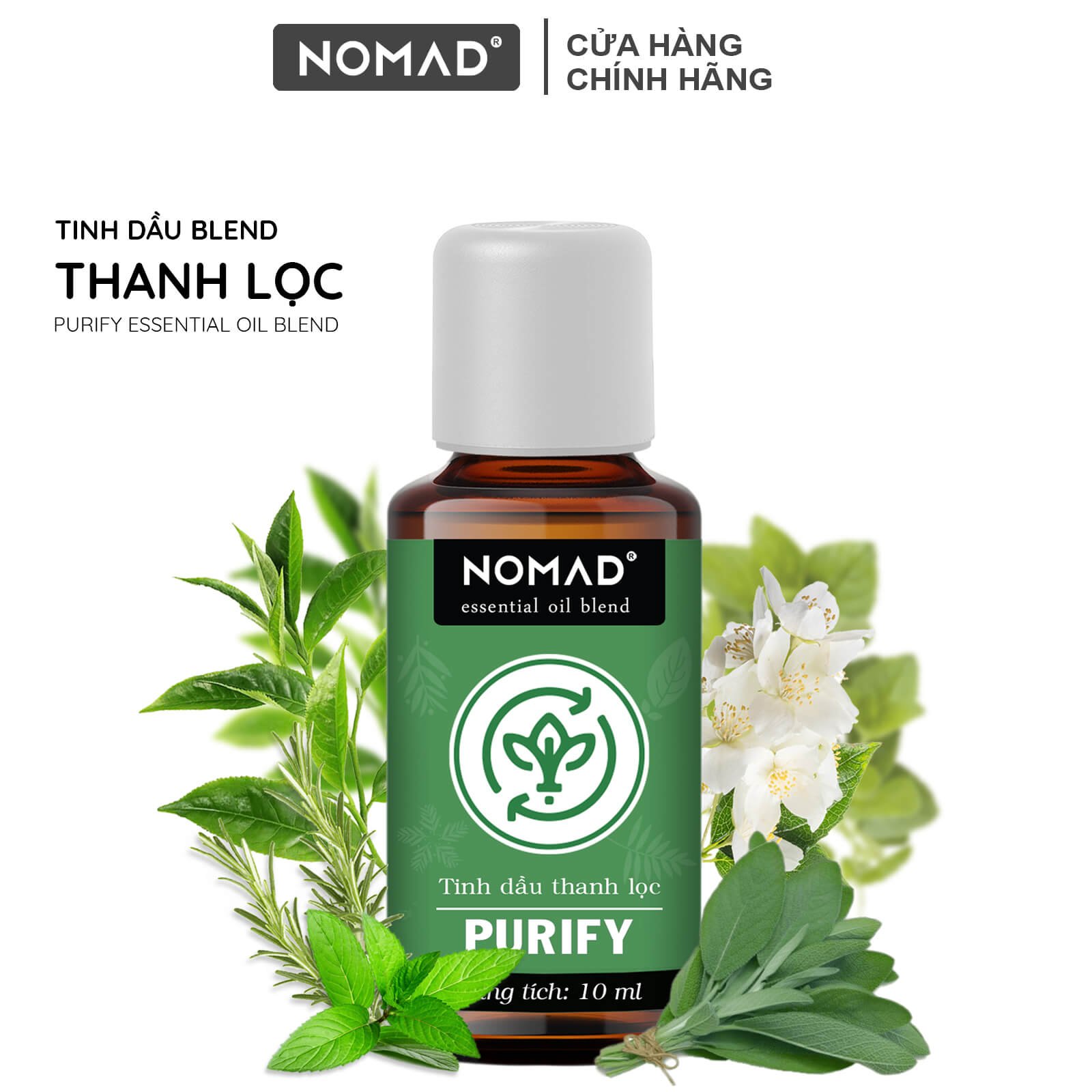 Tinh Dầu Thanh Lọc Nomad Essential Oil Blend - Purify
