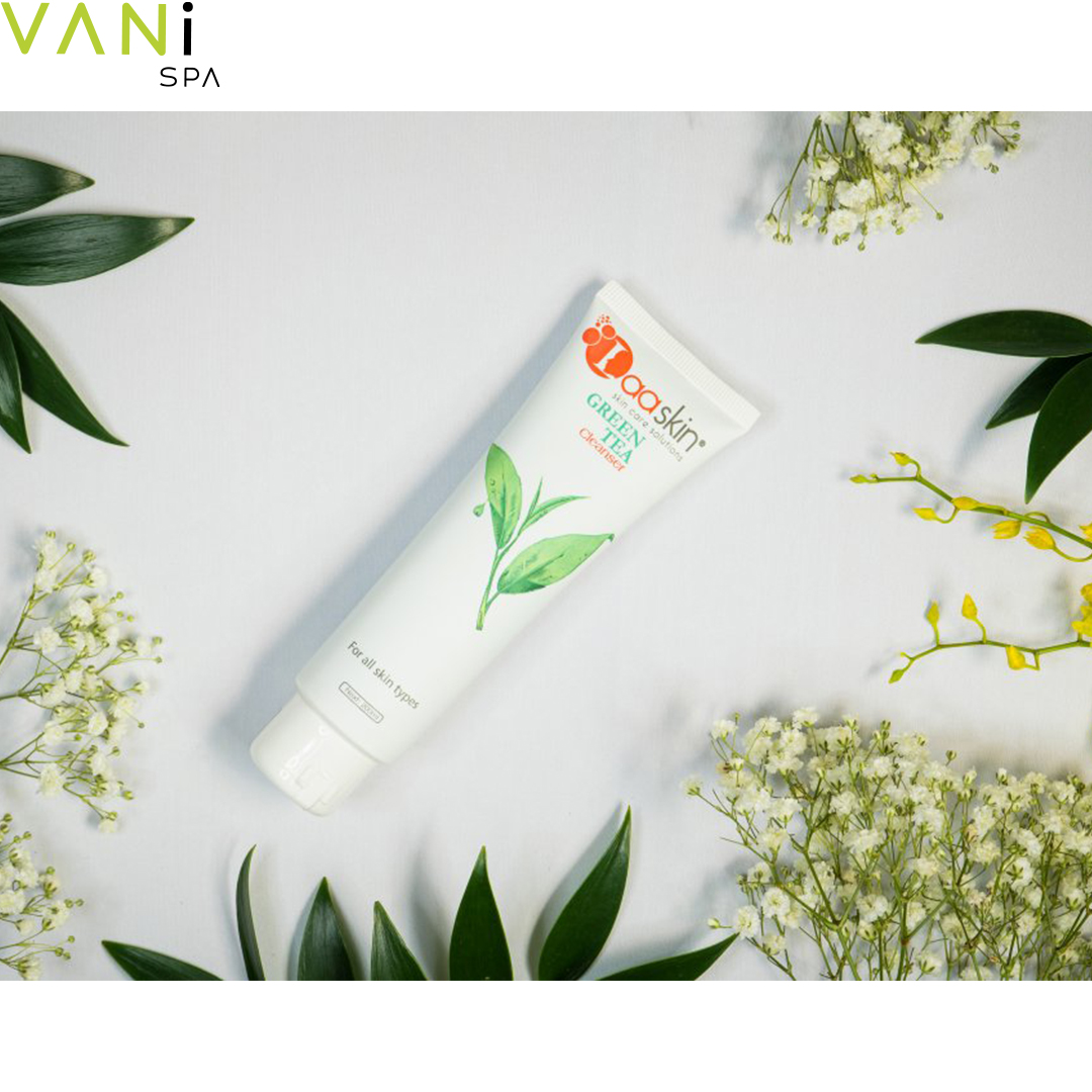 [HCM]Sữa rửa mặt trà xanh LAASKIN