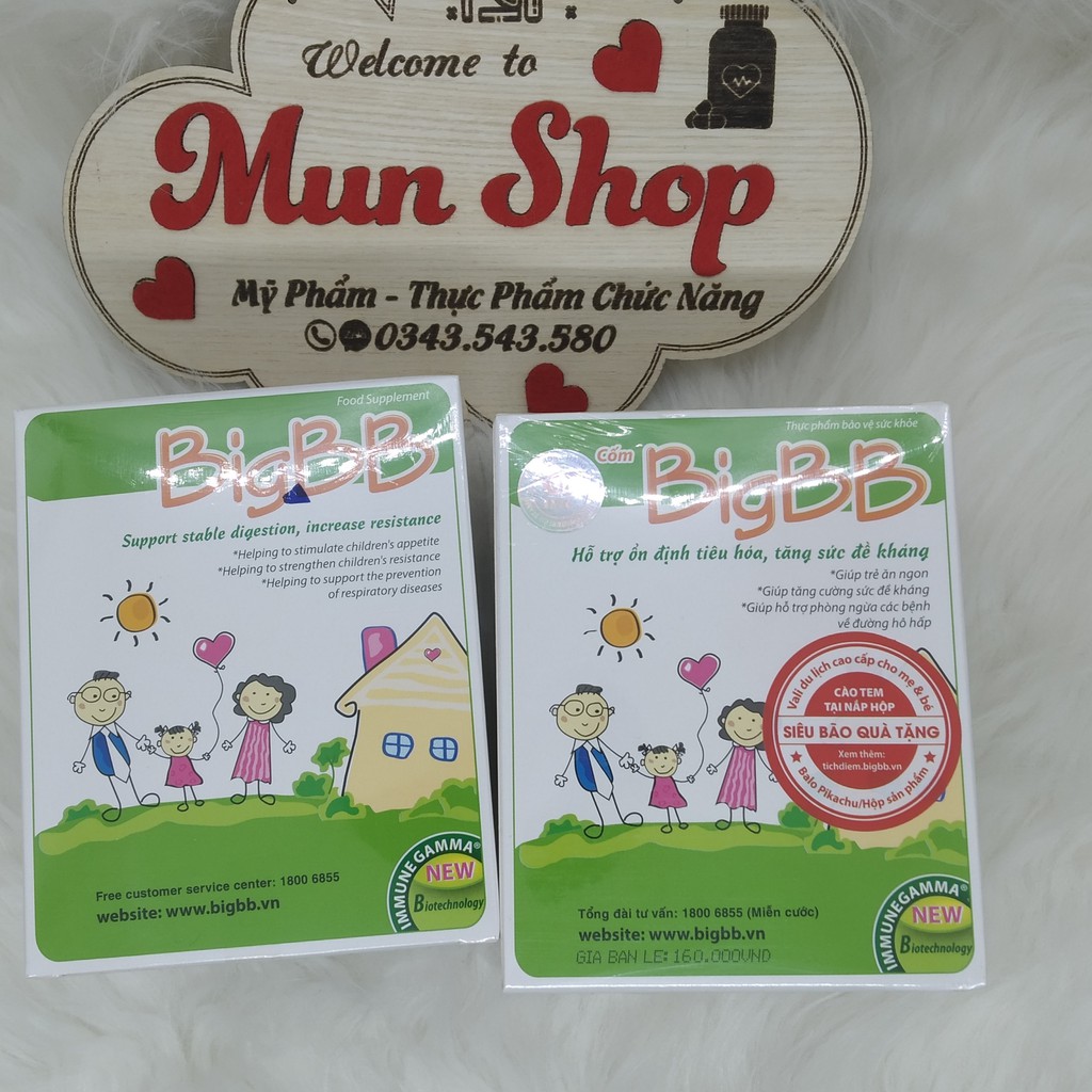 Cốm Bigbb Ổn Định Tiêu Hóa, Tăng Sức Đề Kháng