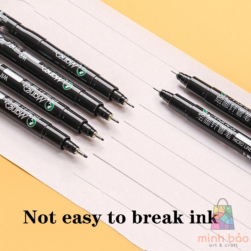 BÚT LINE ĐI NÉT KHÁNG NƯỚC MARIE'S C7806 (16 NÉT, MỰC ĐEN)