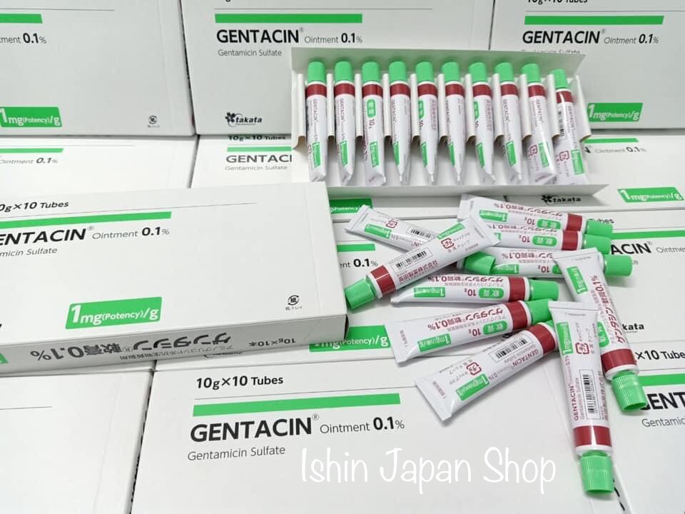 Kem sẹo Gentacin 0.1 Nhật Bản 10g
