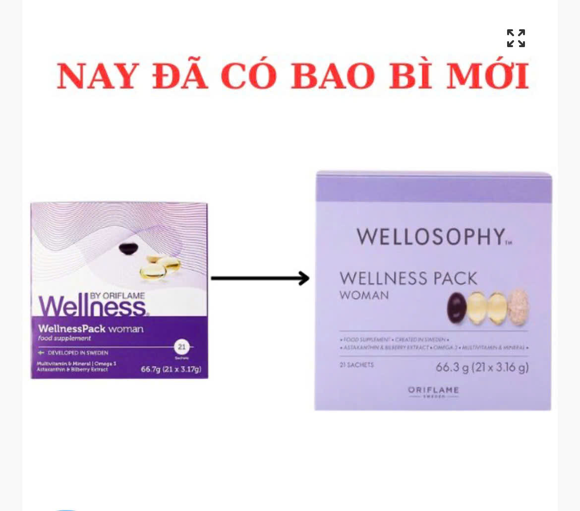 29696 Wellnesss Pack Dành Cho Nữ(thay mã 38838)IB MUA ĐƯỢC GIÁ TỐT