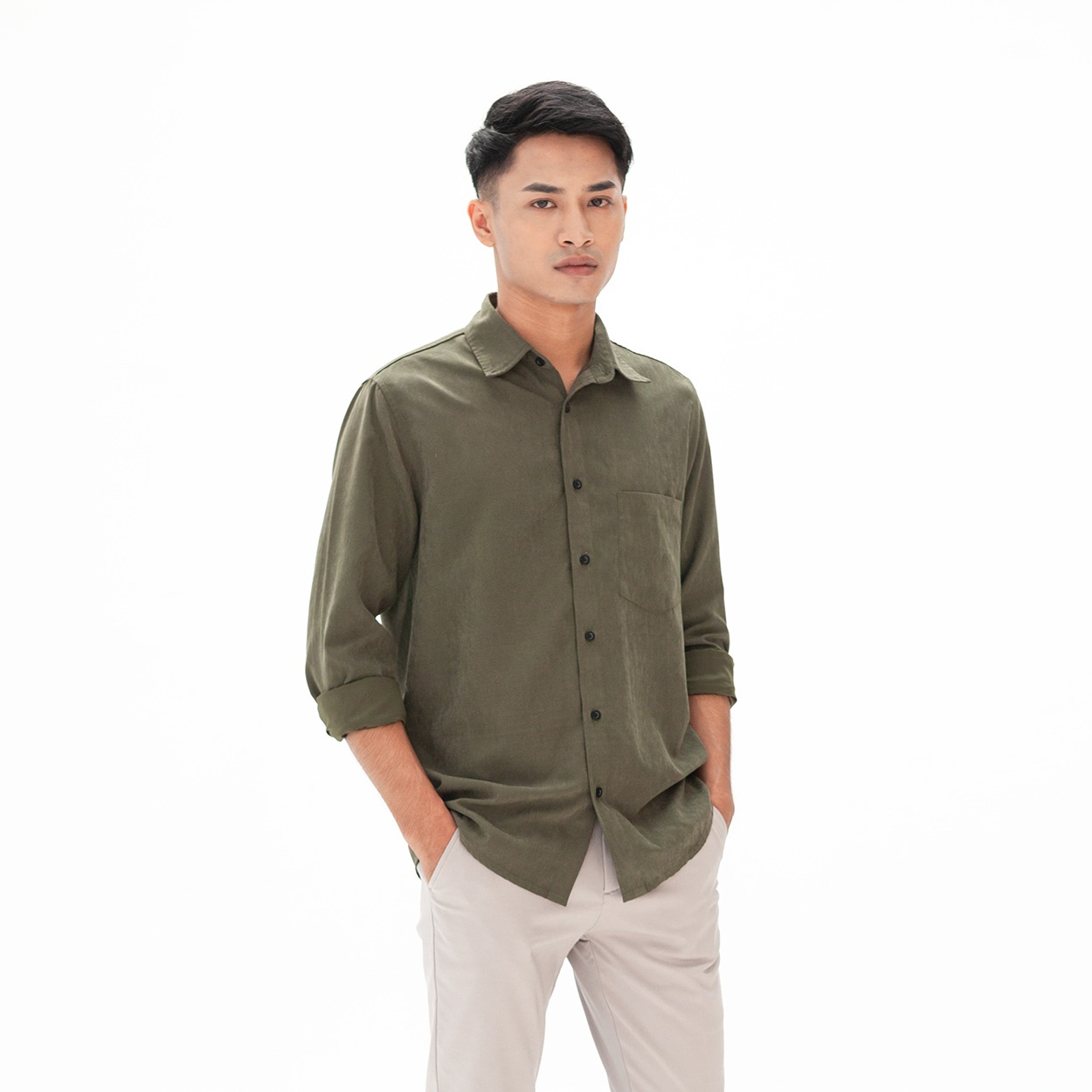 Áo sơ mi dài tay LOOK Elevis Shirt