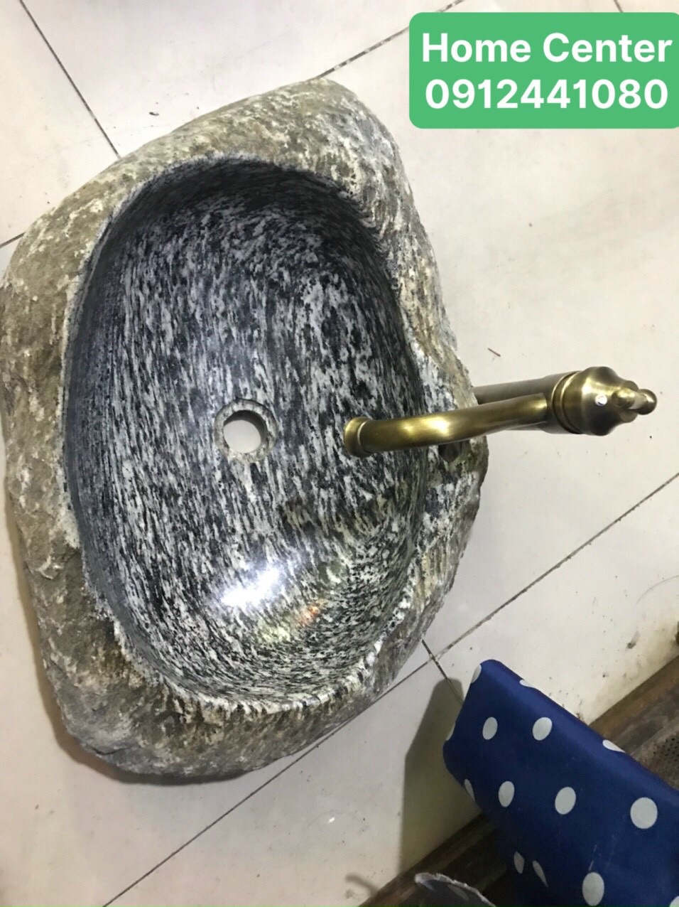 Lavabo đá Vân mây