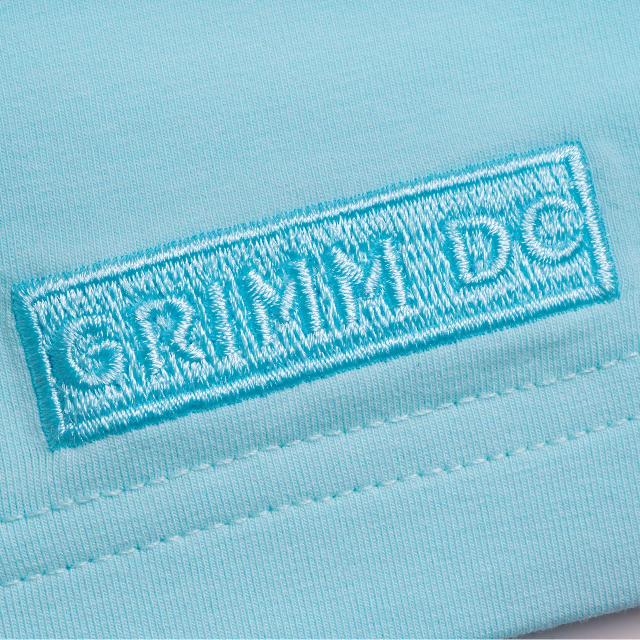 Grimm DC Tee Vietmade 3D embroidery | Blue