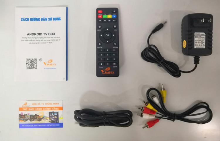 Hộp Android Tivi Box VINABOX X9 PLUS (Voice Search) + Tặng VIPCODE HDPlay - Phân Phói bởi Android World