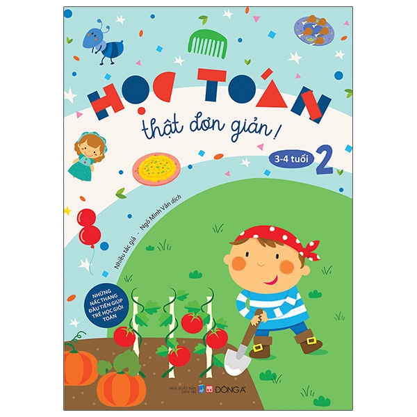 Fahasa - học toán thật đơn giản: 3-4 tuổi - tập 2