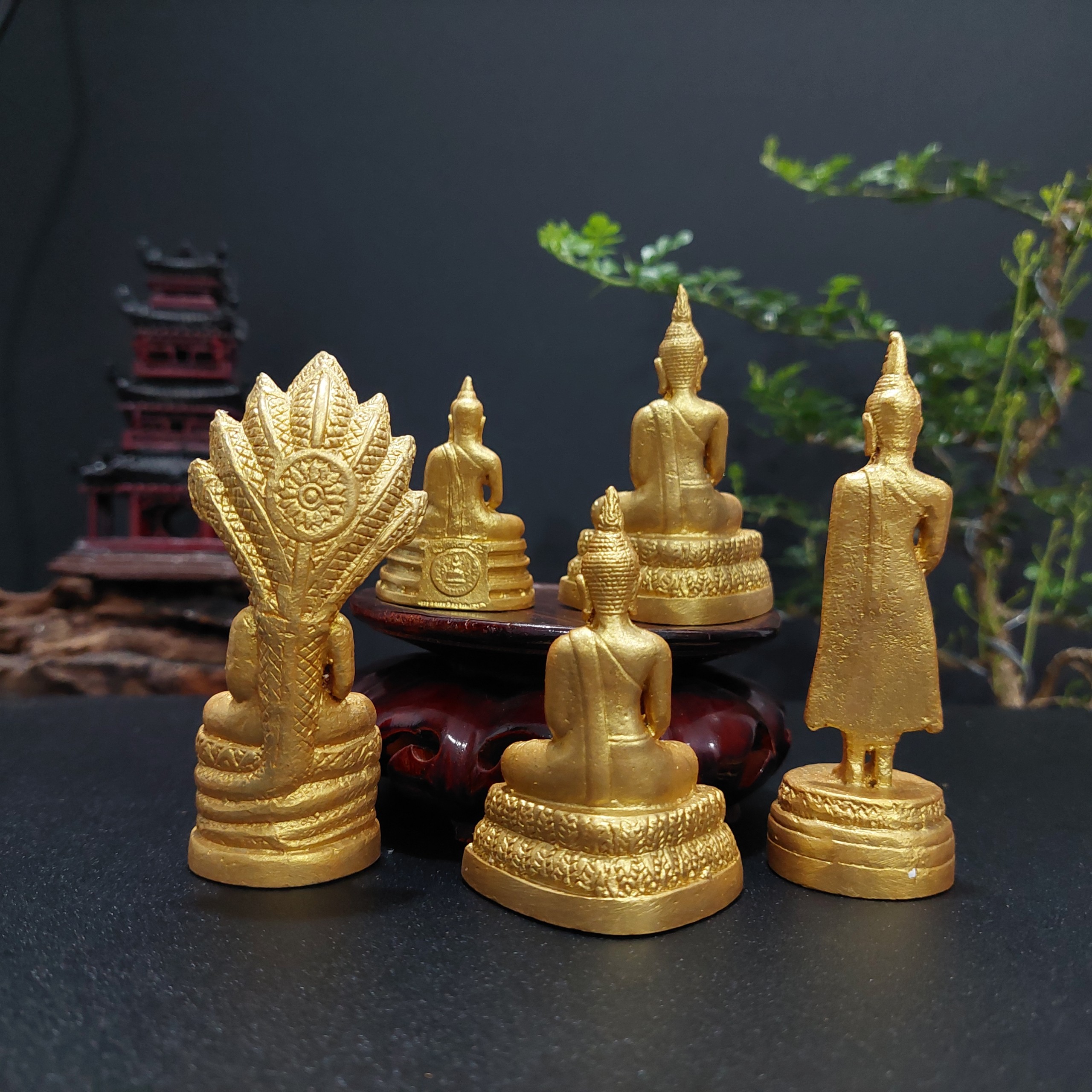 Tượng Đồng Phật Thái Lan phong thuỷ ATS580