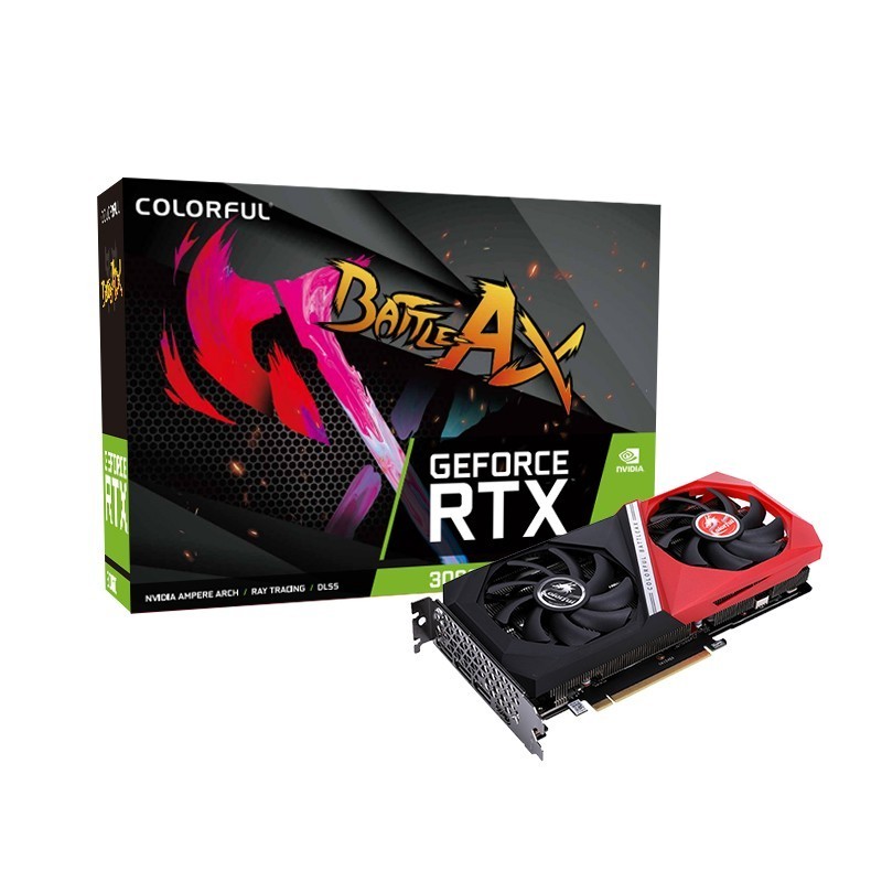 Card màn hình VGA Colorful GeForce RTX 3060 NB DUO 12G V2 L-V