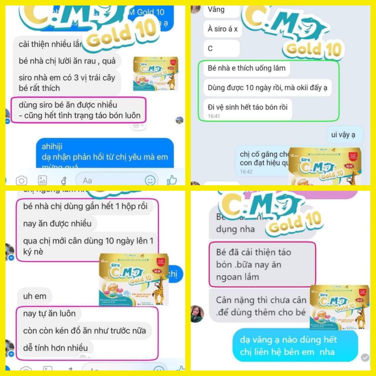 [HCM]Combo 3 Hộp Siro Cá Mập Gold 10 Mẫu Mới