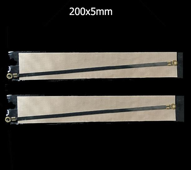 3 Bộ 200x5mm - dây nhiệt và màng chống dính thay thế máy ép miệng túi nhựa nilon