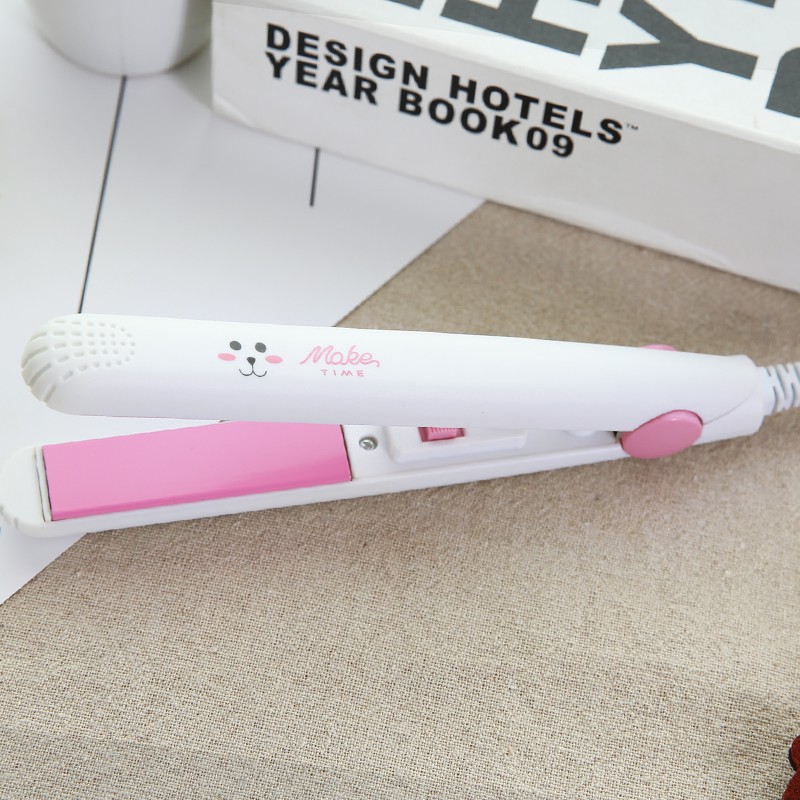 [HCM][CAO CẤP] MÁY ÉP DUỖI TÓC MINI - MÁY DUỖI TÓC KITTY MINI MAKE TIME