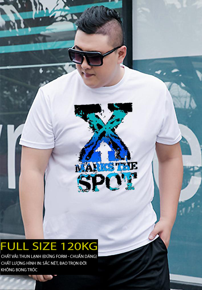 Men and Women's Big Size Fashion large size top tees 120kg