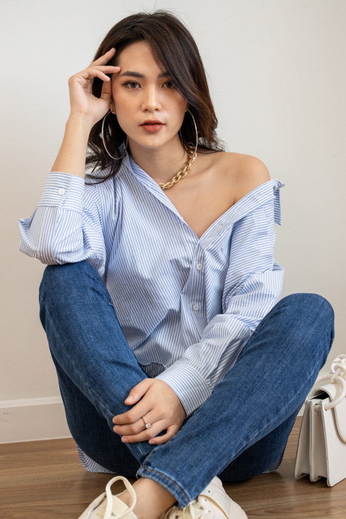 ÁO SƠ MI KẺ SUÔNG