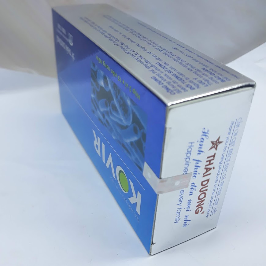 KOVIR hộp 3 vỉ x 15 viên