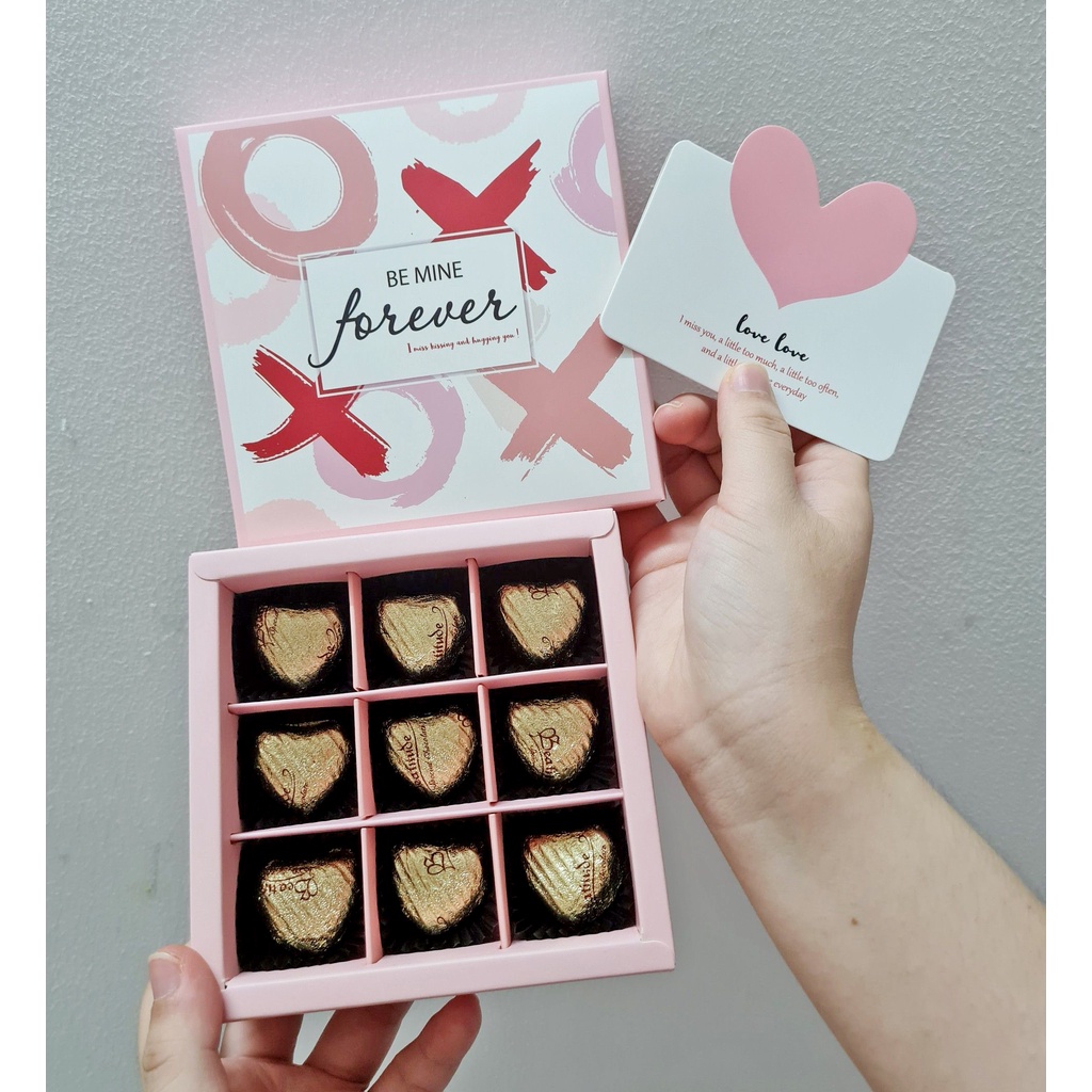 Socola Valentine 9 viên Be mine forever