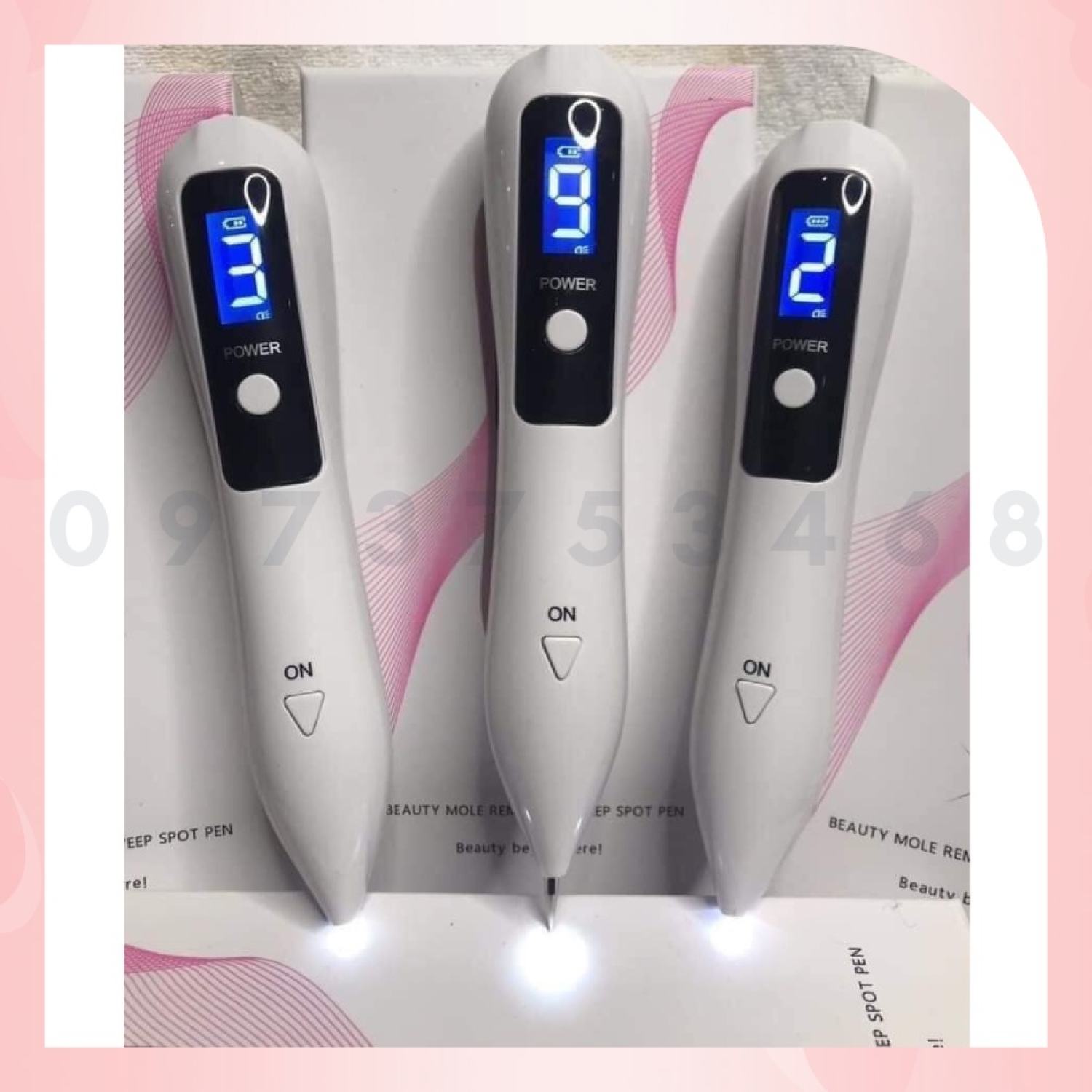 Combo Máy đốt nốt ruồi, đốt hôi na'ch, mụn thịt
