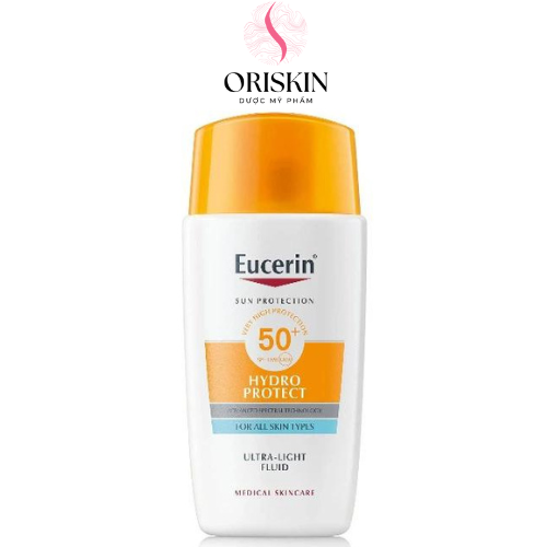 Eucerin kem chống nắng không gây nhờn rít- sun fluid mattifying spf50+50ml