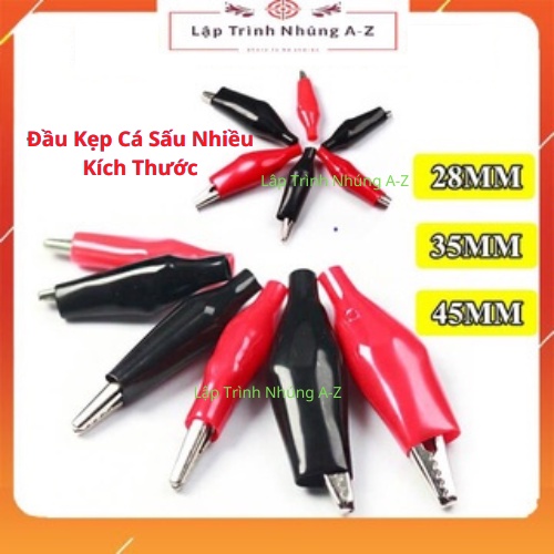Đầu kẹp cá sấu nhiều kích thước