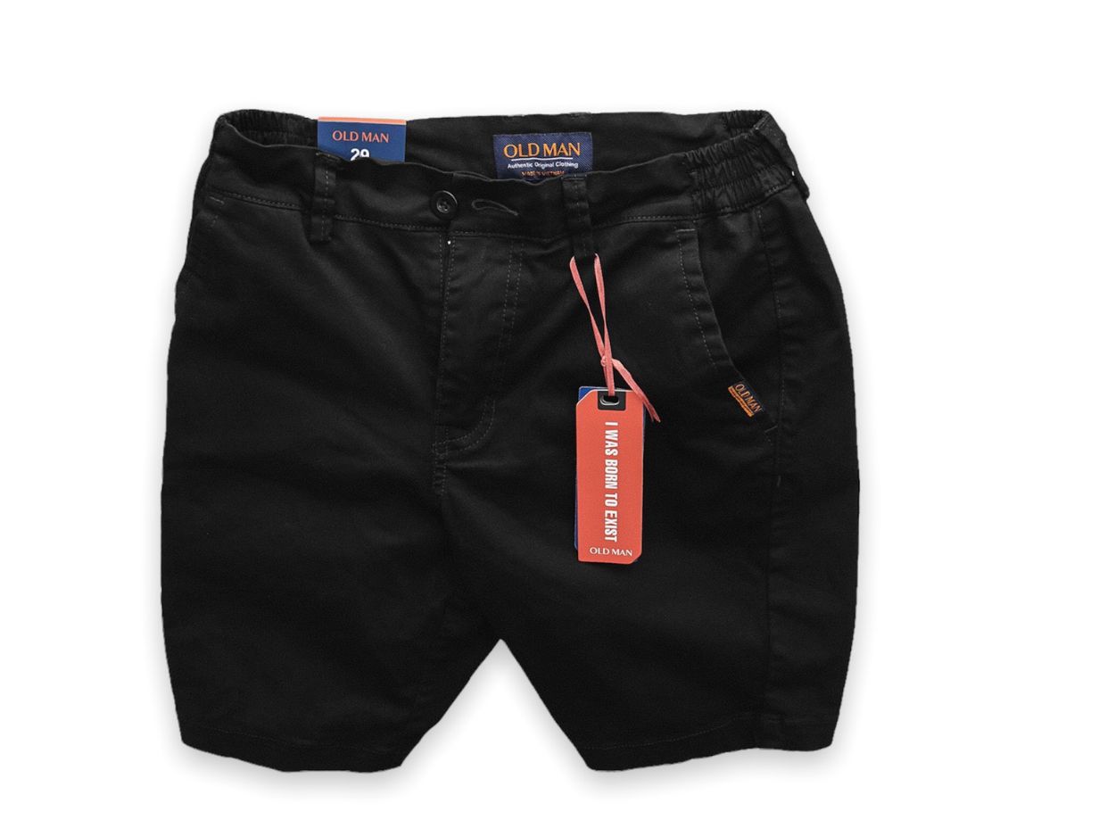 Quần short nam basic HUDOMAN vải kaki mềm form ôm chuẩn co giãn phần eo thoải mái vận động SHOM-0001