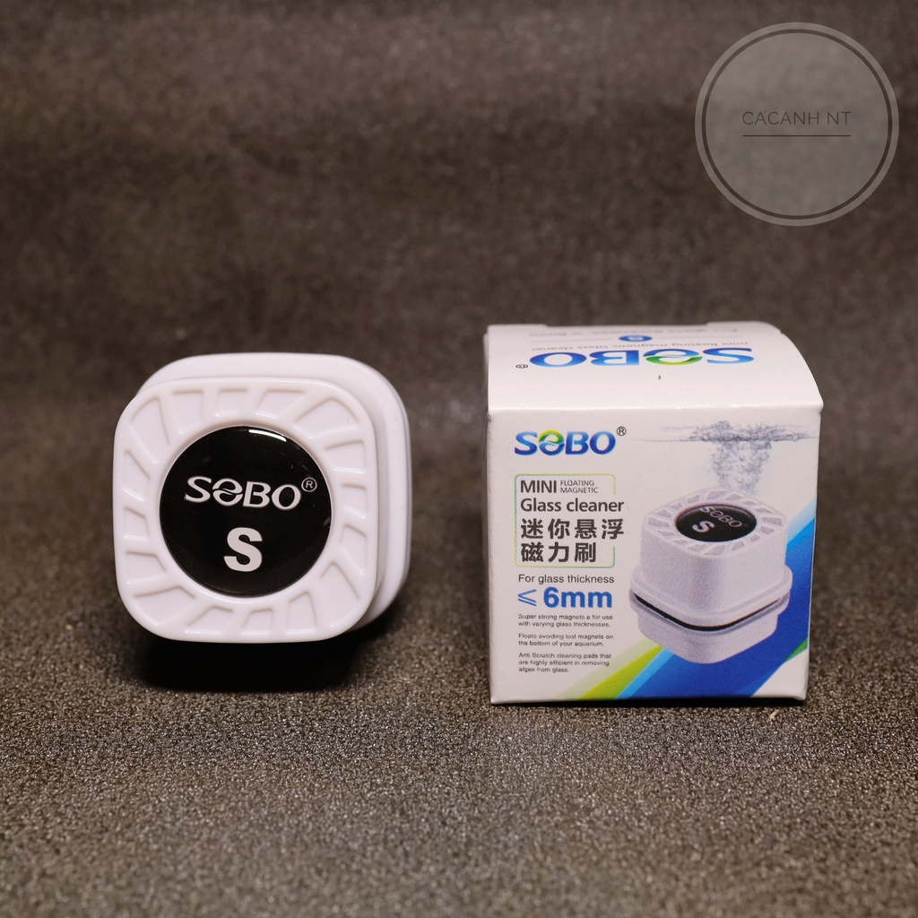 Nam châm cọ bể mini Sobo , vệ sinh bể cá
