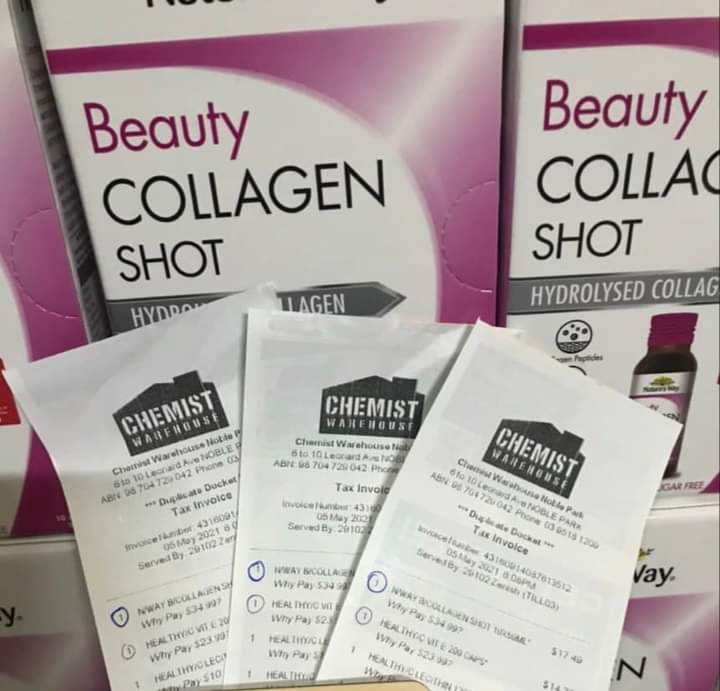 COLLAGEN BEAUTY SHOT ÚC (10 LỌ 50ML)