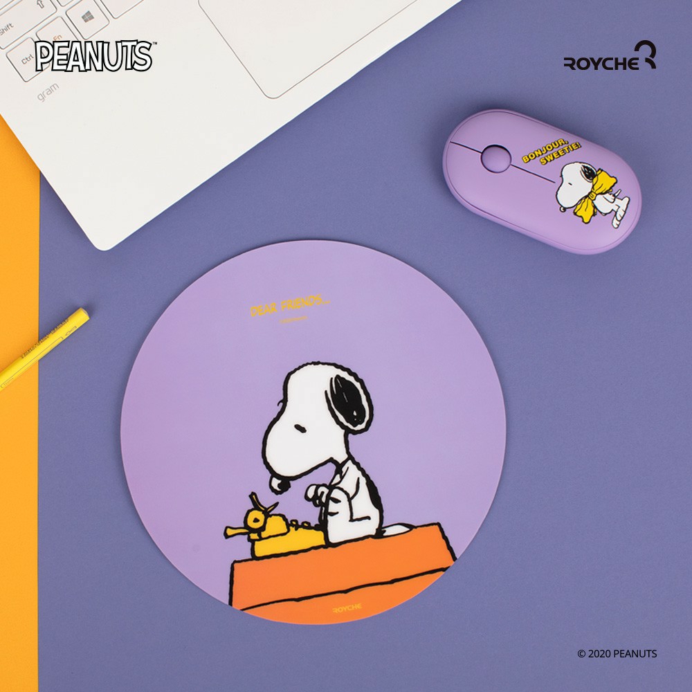 [HCM]LÓT CHUỘT PEANUTS SNOOPY HÀNG CHÍNH HÃNG