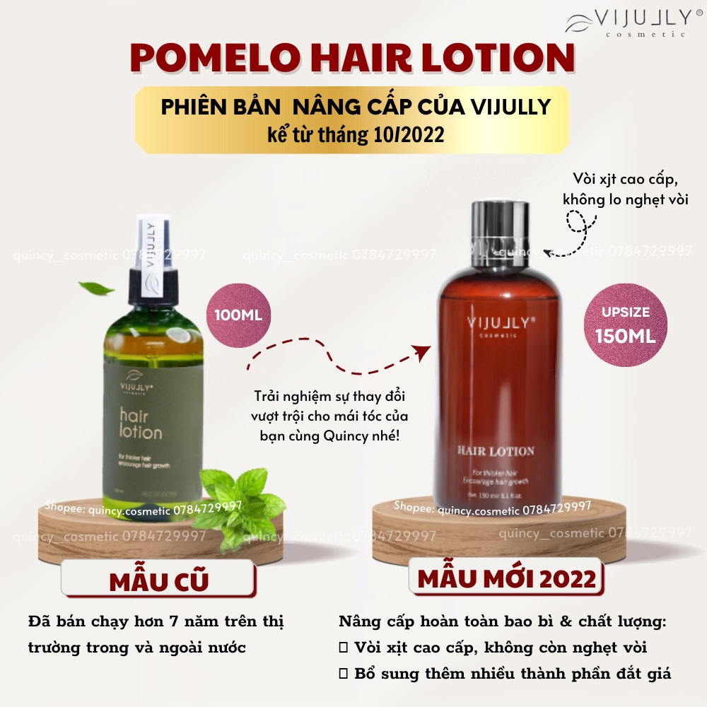 Xịt Tinh Dầu Bưởi Vi Jully Cosmetic