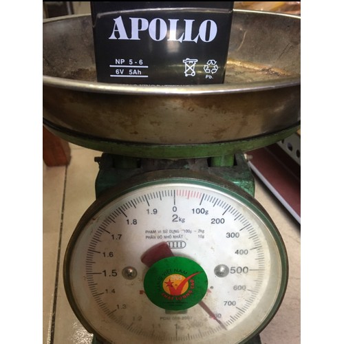 Ắc quy khô APOLLO 6V 5AH - NP 5-6